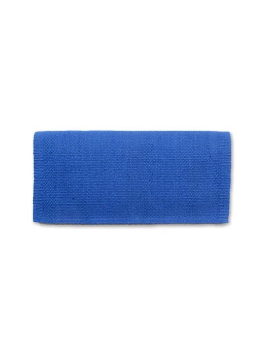 thumbnail interactive-video image 1 of Mayatex San Juan Saddle Blanket - 38x34 Inch 100% New Zealand Wool Aqua 1 of 4