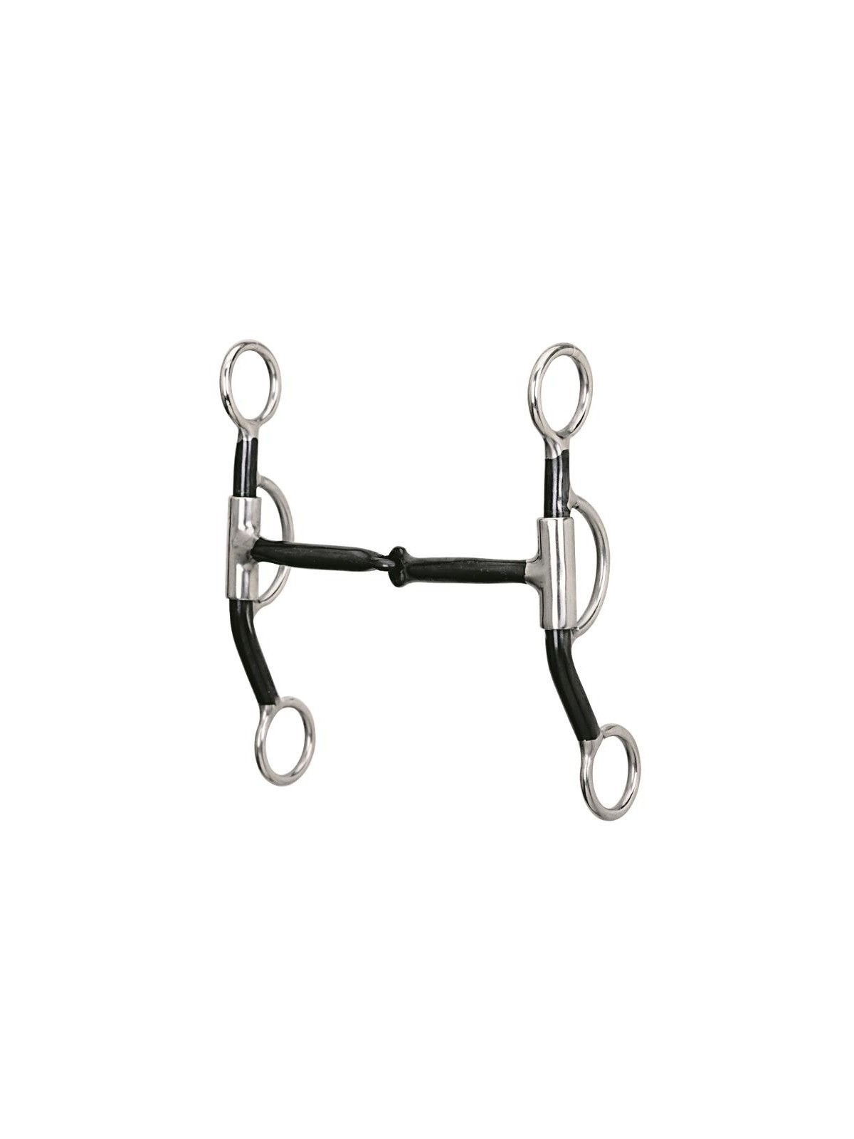 Weaver Leather All Purpose Bit, 5" Sweet Iron Snaffle Mouth with Copper Inlay 25-4320