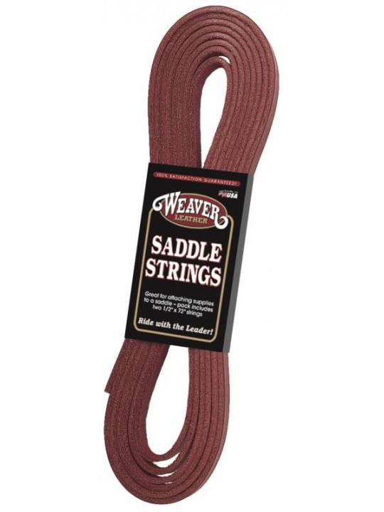 Weaver Leather Saddle Strings 2x Pack, 1/2" x 72"