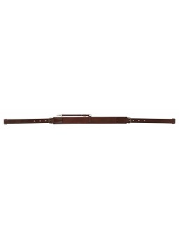 Weaver Leather 40-1290-DC Einlagiger Back Cinch komplett mit Billets, chocolate, 3" breit