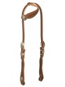 Weaver Leather 10-0525 Western Edge Sliding Ear Headstall