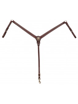 Weaver Leather 40-0824-CH Texas Star Breast Collar