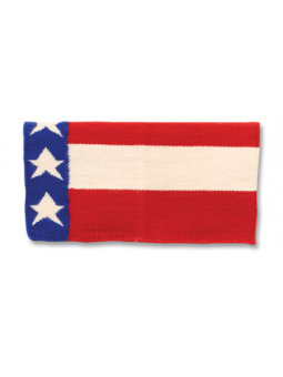 Mayatex Western Blanket Wool Patriot 36x34