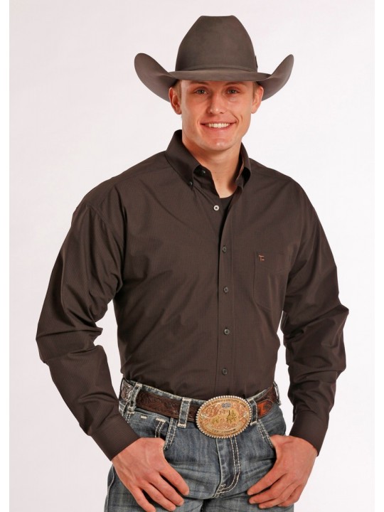 Panhandle Slim Tuf Cooper Longsleeve Shirt 8754 Front