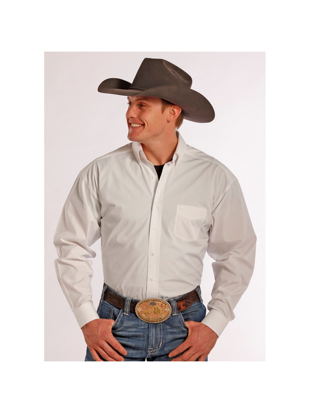 Panhandle Slim Tuf Cooper Western Shirt TCD8759 Front