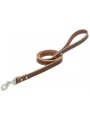 Leather Leash dog leash brown