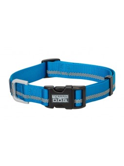 Reflektierendes Halsband blau