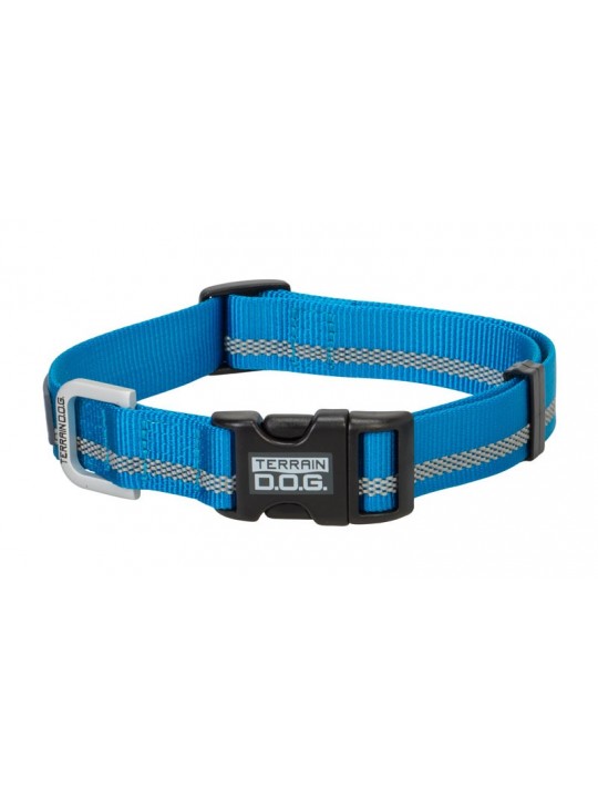 Reflektierendes Halsband blau