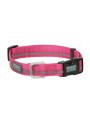 Reflektierendes Halsband pink