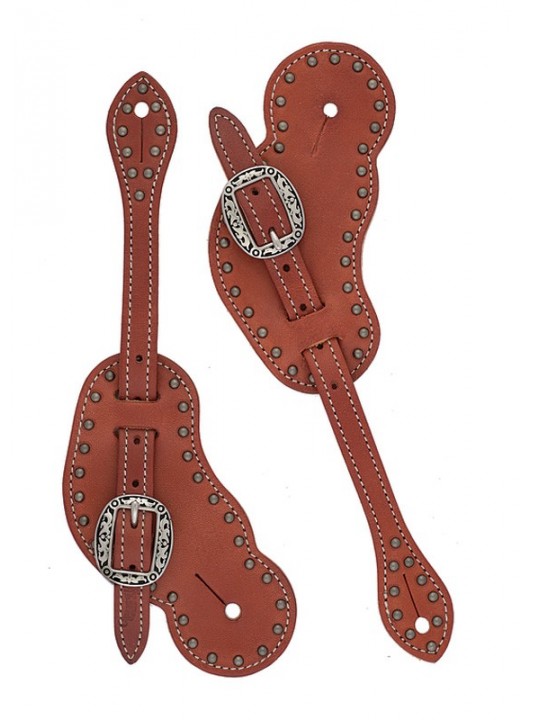Buckaroo Spotted Spur Straps