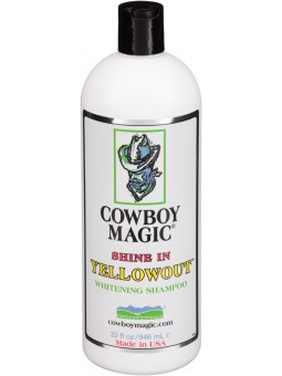 Cowboy Magic Shine In Yellowout™ 946 ml Shampoo for white fur