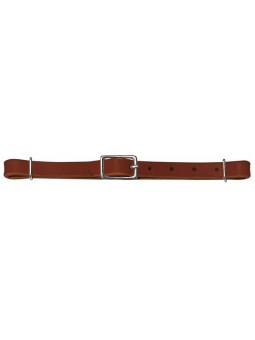 Bridle Leather Straight Curb Strap