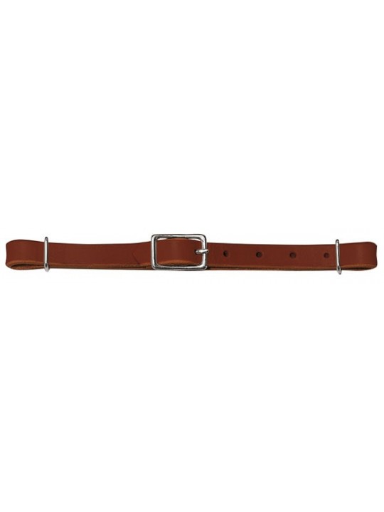 Bridle Leather Straight Curb Strap