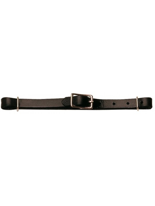 Bridle Leather Straight Curb Strap