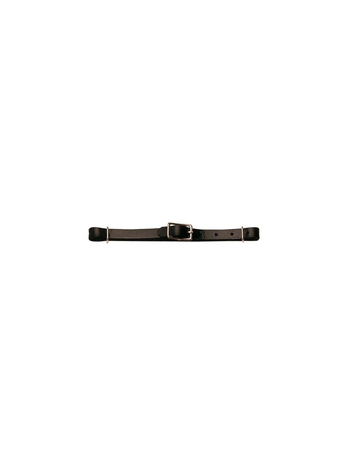 Bridle Leather Straight Curb Strap