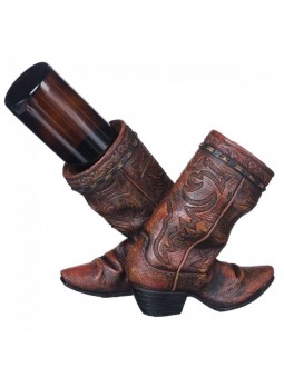 Cowboy Boot Weinflaschenhalter 87-1245