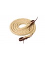 Silvertip Hollow Braid Trail Reins, 5/8" x 10', tan