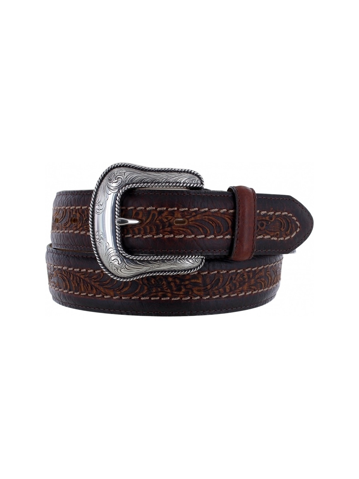 Justin Western Belt Sheridan Bison C13635