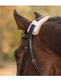 Lambskin noseband / poll protection