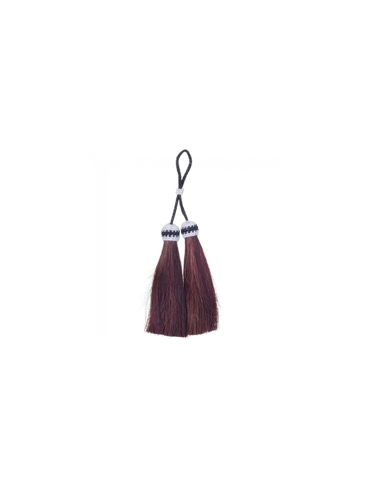 Royal King Double Horsehair Tassel brown 45-2-7