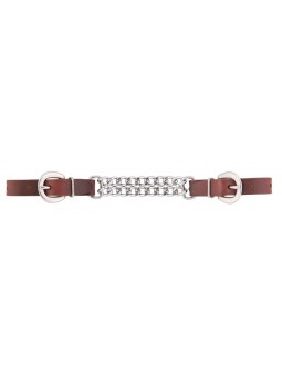 Working Cowboy 4-1/2" Double Flat Link Curb Strap