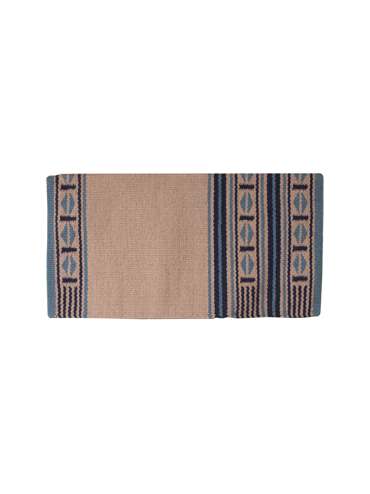 Maverick Wool Blanket blau beige