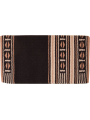 Maverick Wool Blanket black tan