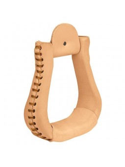 Weaver Leather Naturlederbezogene Steigbügel 30-0745