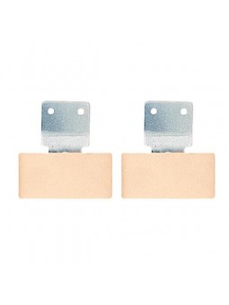 Weaver Aluminum Blevins Buckles, 2-1/2" Leather Covered 9002