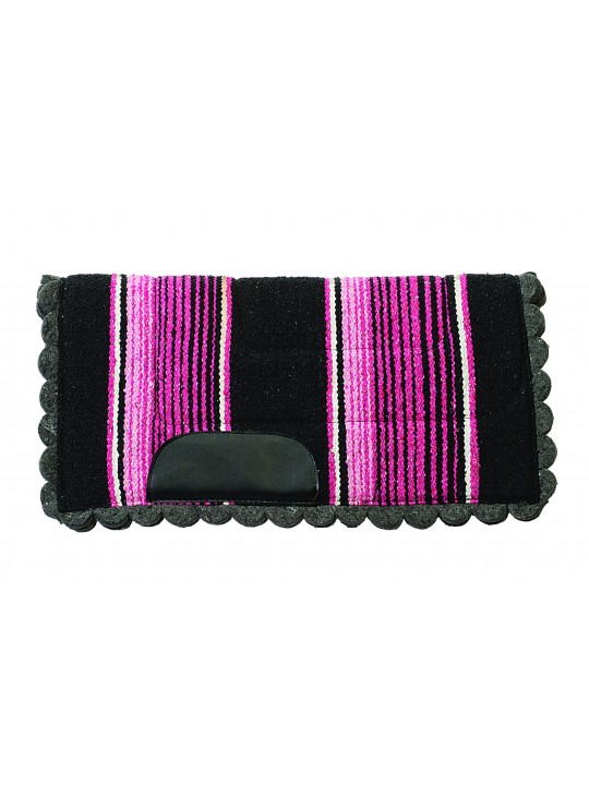 Weaver Leather Pony Felt Navajo Saddle Pad pink 35-9806-PK