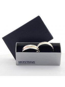 Montana Silversmiths Feather Hoop Earrings Box ER3430RG