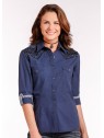 Western Shirt Navy 4248