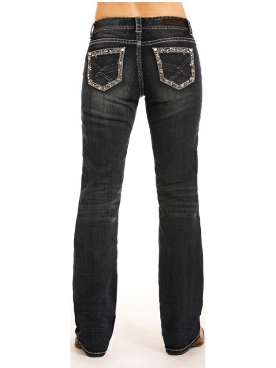 Rock & Roll Cowgirl Riding Jeans 4609