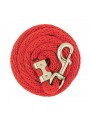 Poly Lead Rope 8' red