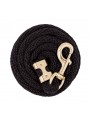 Poly Lead Rope 8' black