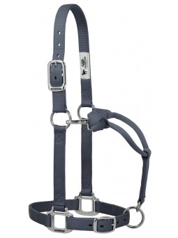 Weaver Leather Nylon Halter Chrome graphite 35-7374-GH, 35-7375-GH, 35-7376-GH