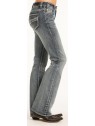 Rock & Roll Cowgirl Mid-Rise Boot Cut Jeans 2332