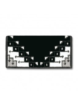 Mayatex 1447-9 Blanket Pueblo Arrow 2017 Design schwarz/grau38x34