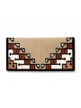 Mayatex 1447-10 Blanket Pueblo Arrow 2017 Design sand/rust/white 38x34