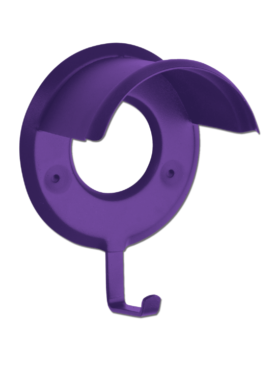 Bridle Hook Robust Metal lilac