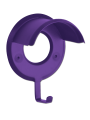 Bridle Hook Robust Metal lilac