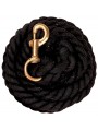 Cotton Lead Rope - Solid black