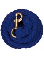 Cotton Lead Rope - Solid blue