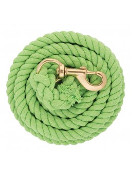 Baumwoll Führleine - Solid lime hellgrün