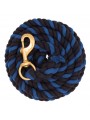 Striped Cotton Lead Rope blue black