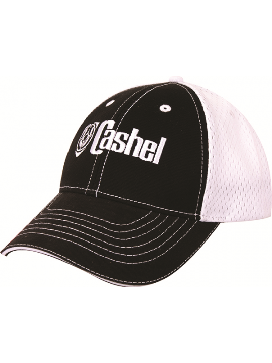 Cashel Baseball Cap black white