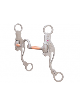 Correcting Bit With Stainless Steel Trim & Pink Stone 257374