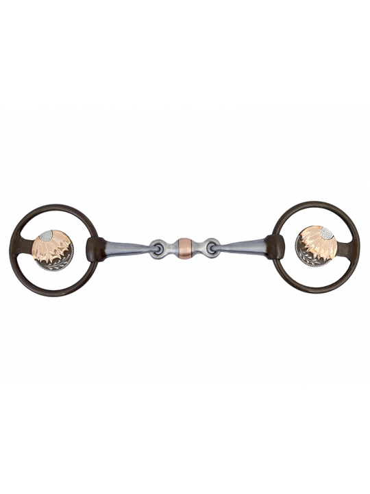 Daisy Dog Bone Snaffle Bit