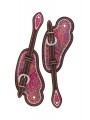 Vintage Paisley Spur Straps