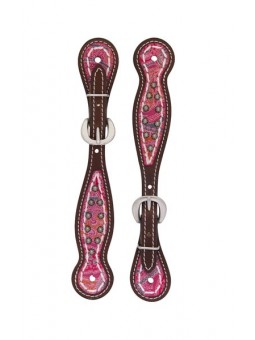 Vintage Paisley Spur Straps